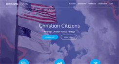 Desktop Screenshot of christiancitizens.org